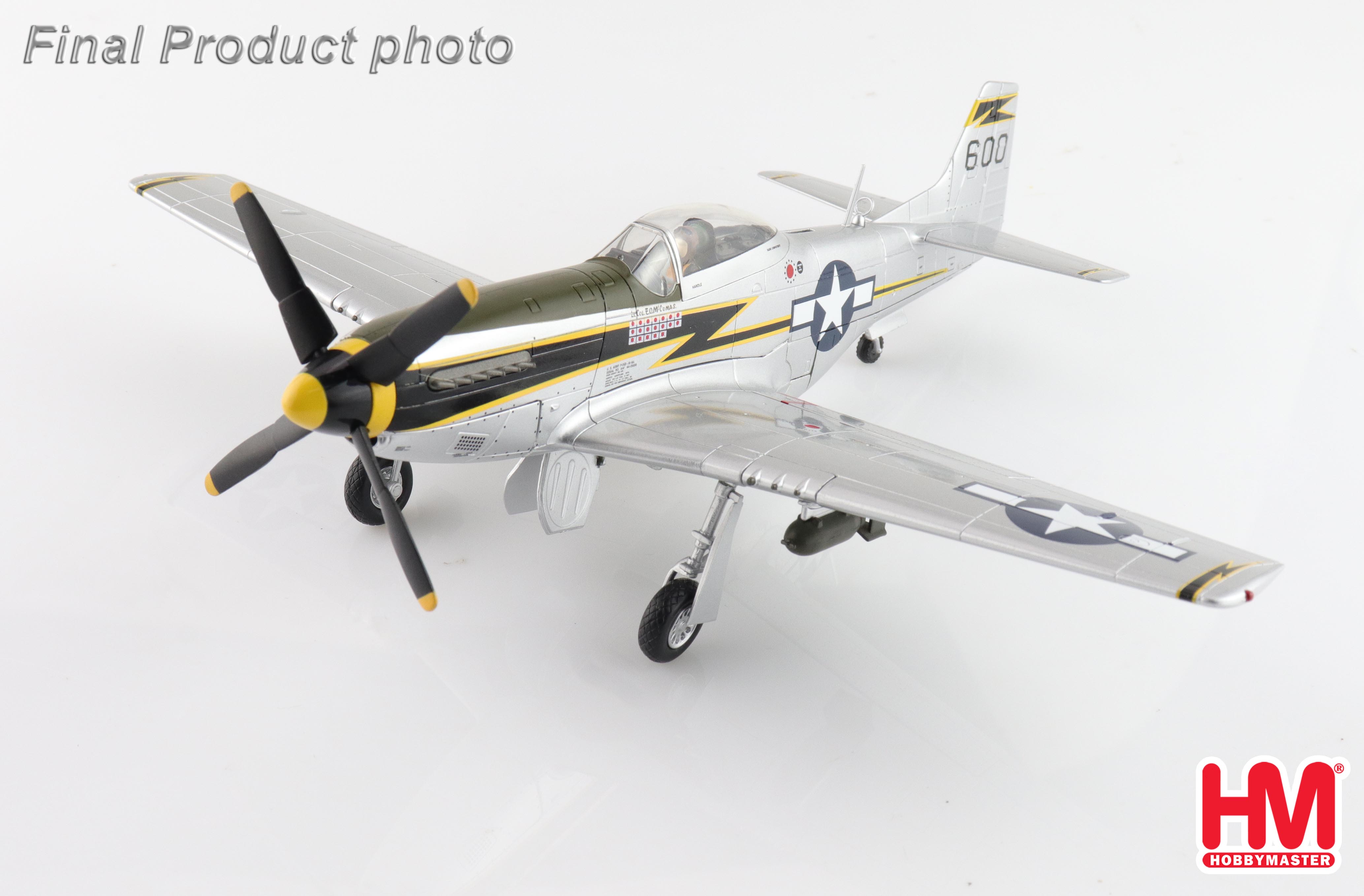 P-51D Mustang Lt. Col. Edward O. McComas 118th TRS, 23rd FG